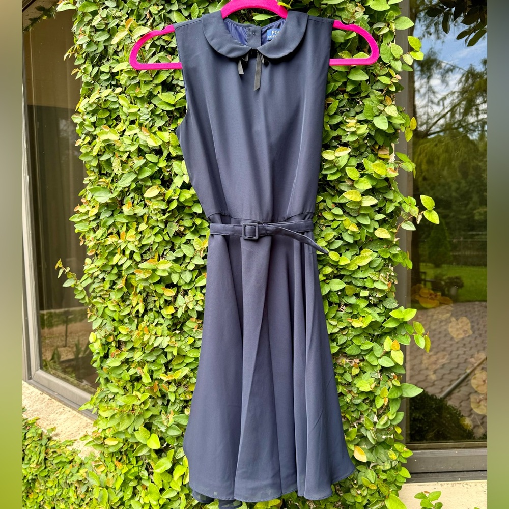 Kids Polo Ralph Lauren Navy Evening Dress